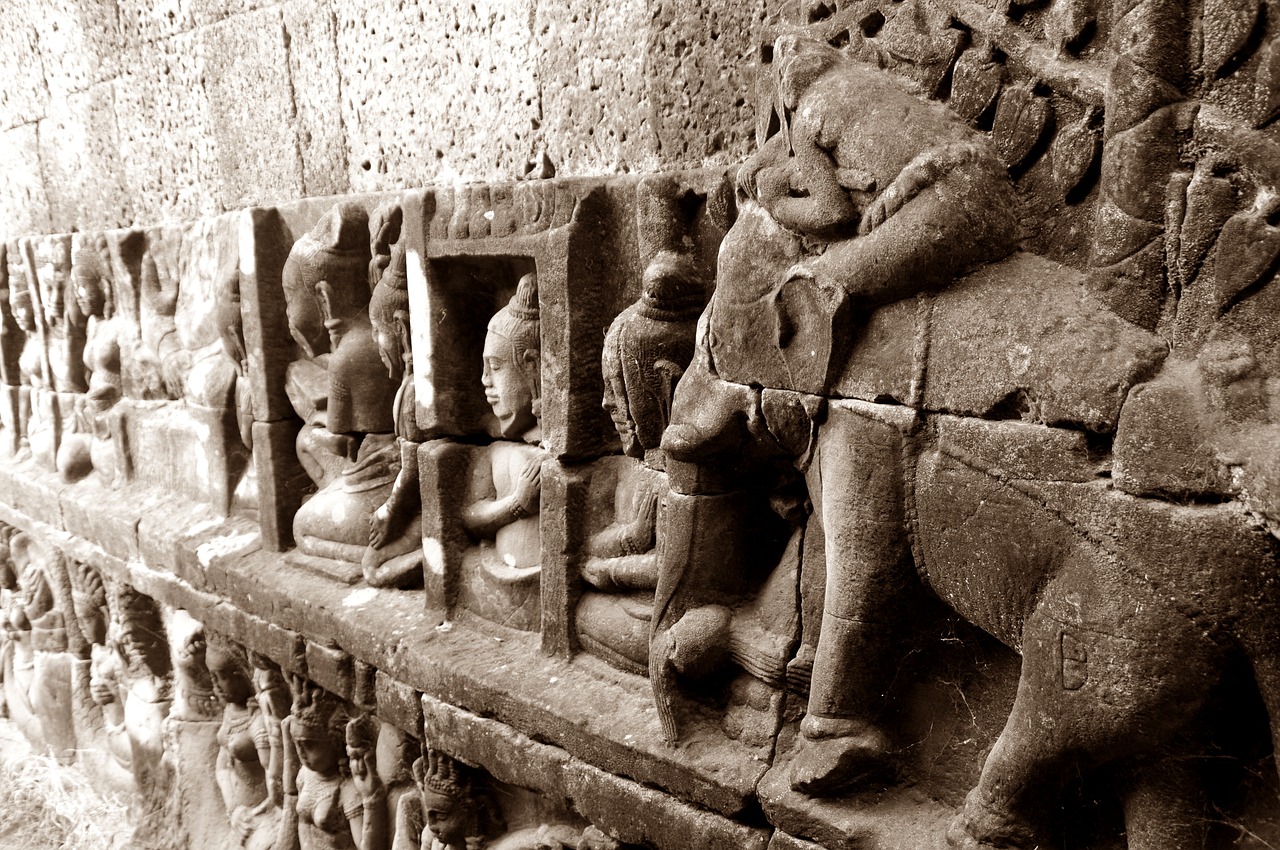 Angkor, Šventykla, Kambodža, Hinduizmas, Khmer, Šventyklos Kompleksas, Istorija, Asija, Nemokamos Nuotraukos,  Nemokama Licenzija