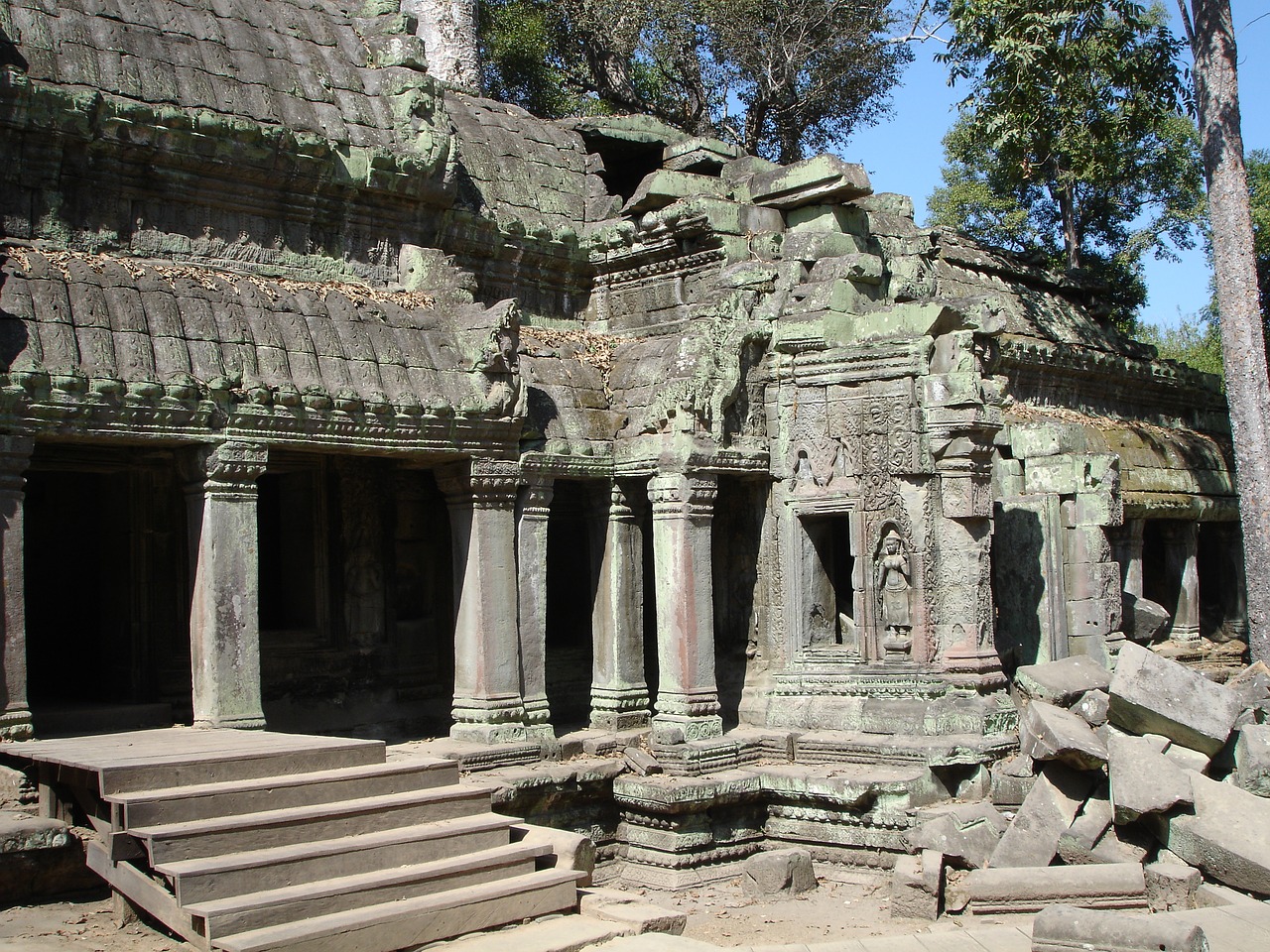 Angkor, Angkor Wat, Kambodža, Senas, Šventykla, Sugadinti, Religija, Ramus, Pasaulinis Paveldas, Pasibaigė