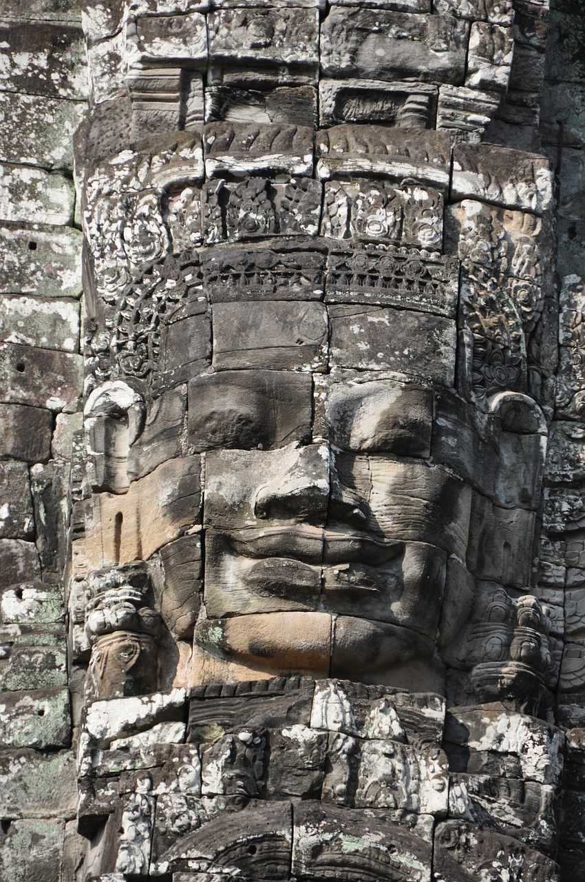 Angkor Tomas, Kambodža, Siem Grižti, Nemokamos Nuotraukos,  Nemokama Licenzija