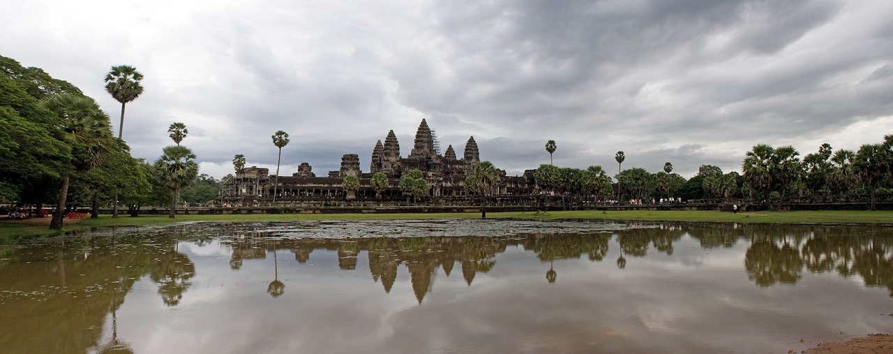Angkor Wat, Kambodža, Angkor, Wat, Šventykla, Senas, Religija, Sugadinti, Siem, Pjauti