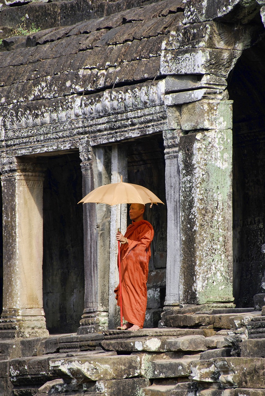Angkor Wat, Kambodža, Šventykla, Senovės, Angkor, Kelionė, Turizmas, Paveldas, Budizmas, Nemokamos Nuotraukos