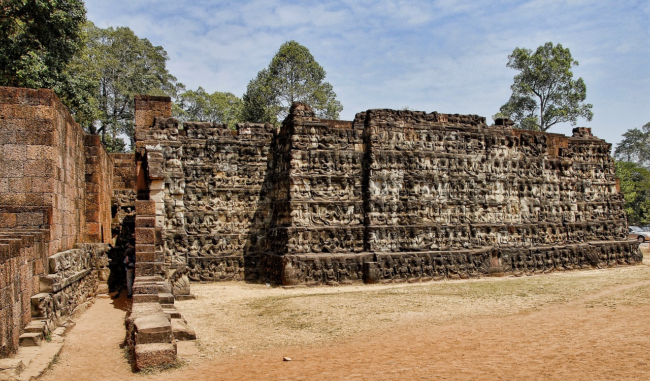 Angkor Wat, Kambodža, Šventykla, Senovės, Angkor, Kelionė, Turizmas, Paveldas, Nemokamos Nuotraukos,  Nemokama Licenzija
