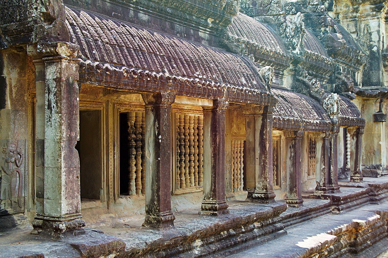 Angkor Wat, Siem Grižti, Kambodža, Asija, Angkor, Šventykla, Šventyklos Kompleksas, Istoriškai, Unesco, Pasaulinis Paveldas