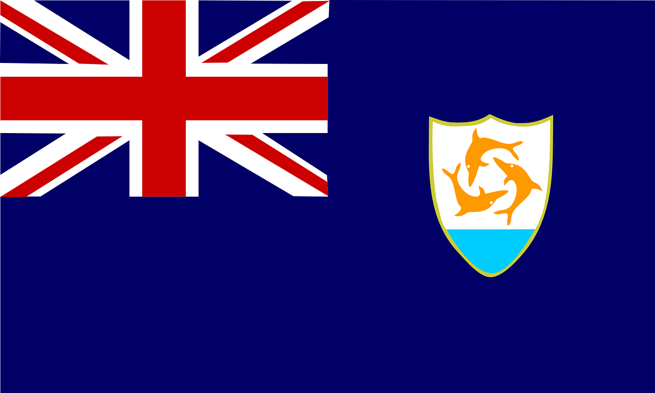 Anguilla, Vėliava, Karibai, Pareigūnas, Britanijos Užjūrio Teritorija, Politinis, Nemokama Vektorinė Grafika, Nemokamos Nuotraukos,  Nemokama Licenzija