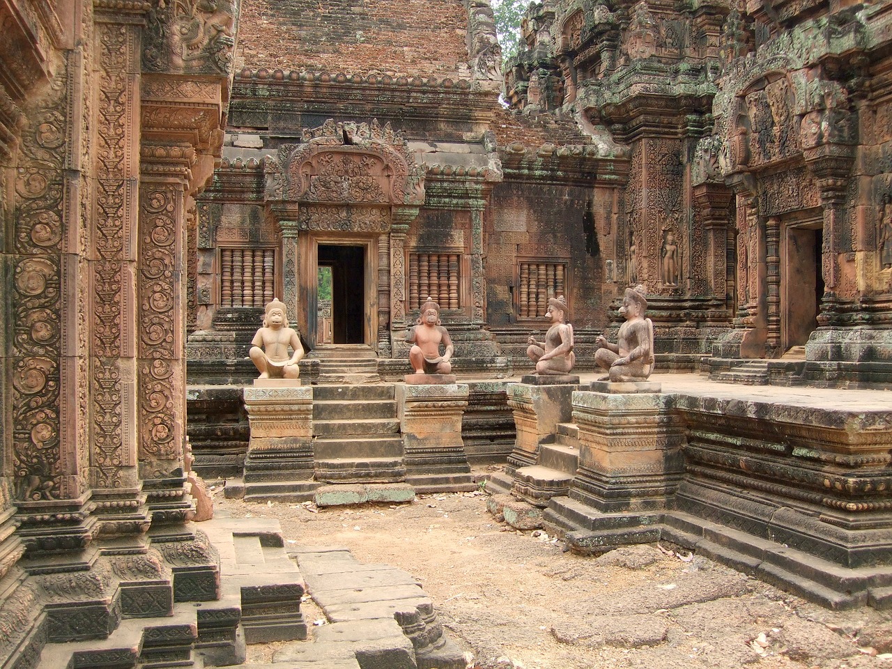 Angkor Wat, Kambodža, Siem Grižti, Nemokamos Nuotraukos,  Nemokama Licenzija