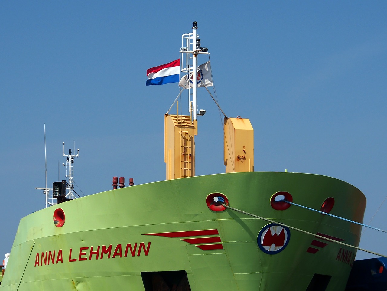 Anna Lehmann, Laivas, Uostas, Amsterdamas, Laivas, Uostas, Kroviniai, Kroviniai, Gabenimas, Logistika