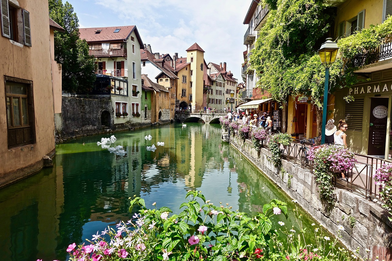 Annecy,  Architektūra,  Turizmas,  Kelionė,  Miestas,  Vandens,  Kanalas, Nemokamos Nuotraukos,  Nemokama Licenzija