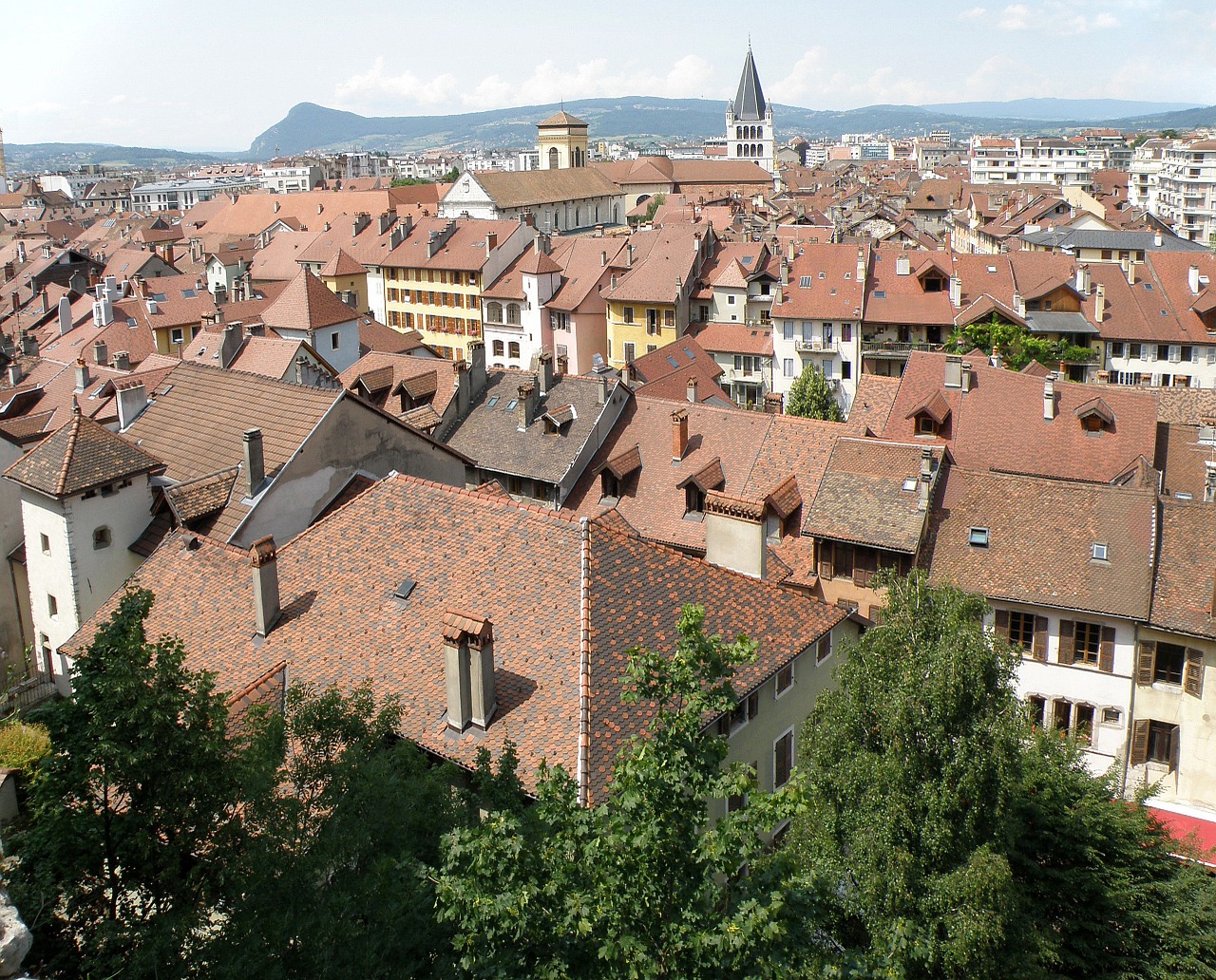 Annecy, Vaizdas, Panorama, Miestas, Miestas, France, Istorinis, Vaizdingas, Haute-Savoie, Nemokamos Nuotraukos