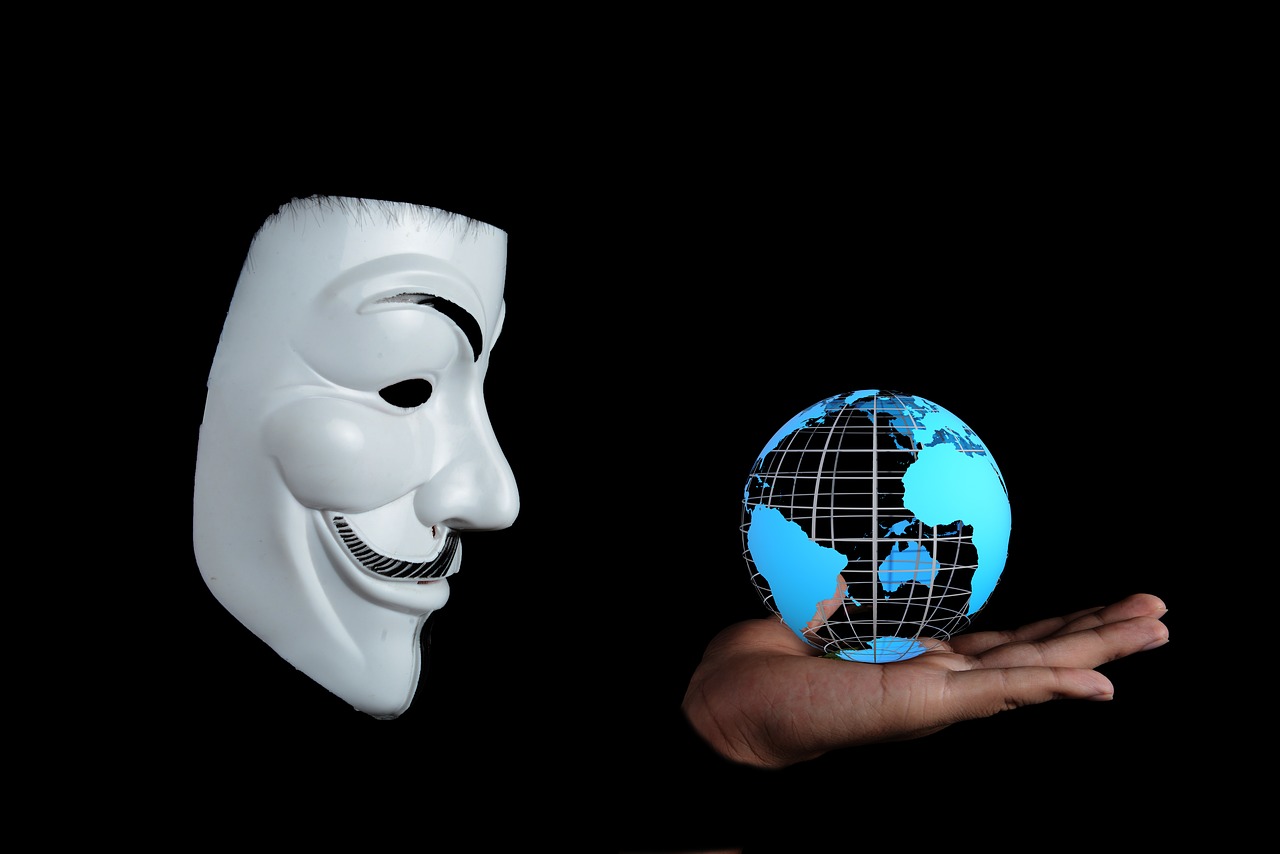 Anoniminis, Pasaulis, Aktyvistas, Hacktivist, Tarptautinis, Gaublys, Nemokamos Nuotraukos,  Nemokama Licenzija