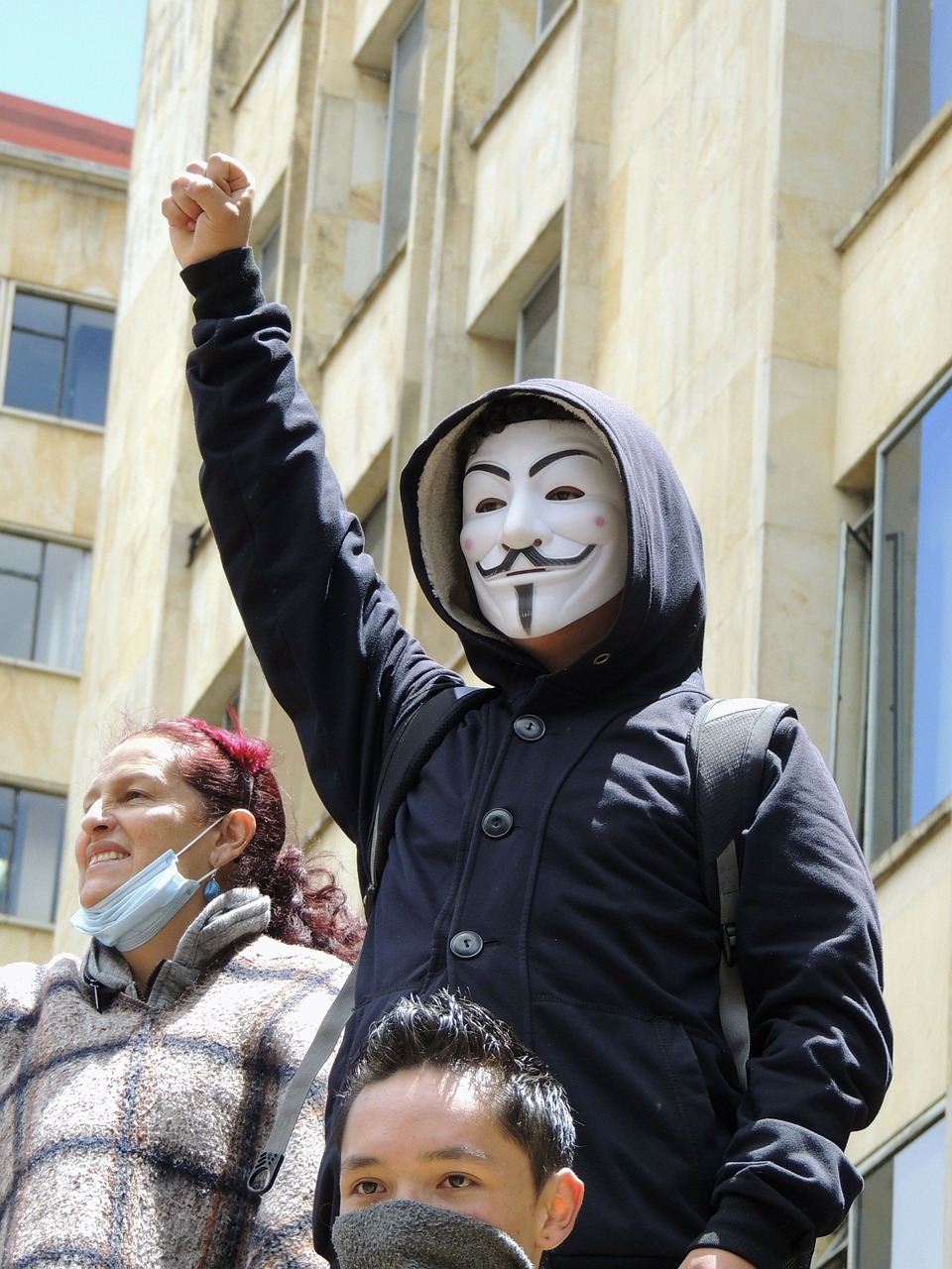 Anoniminis, Kaukė, Bogotá, Protestas, Nemokamos Nuotraukos,  Nemokama Licenzija