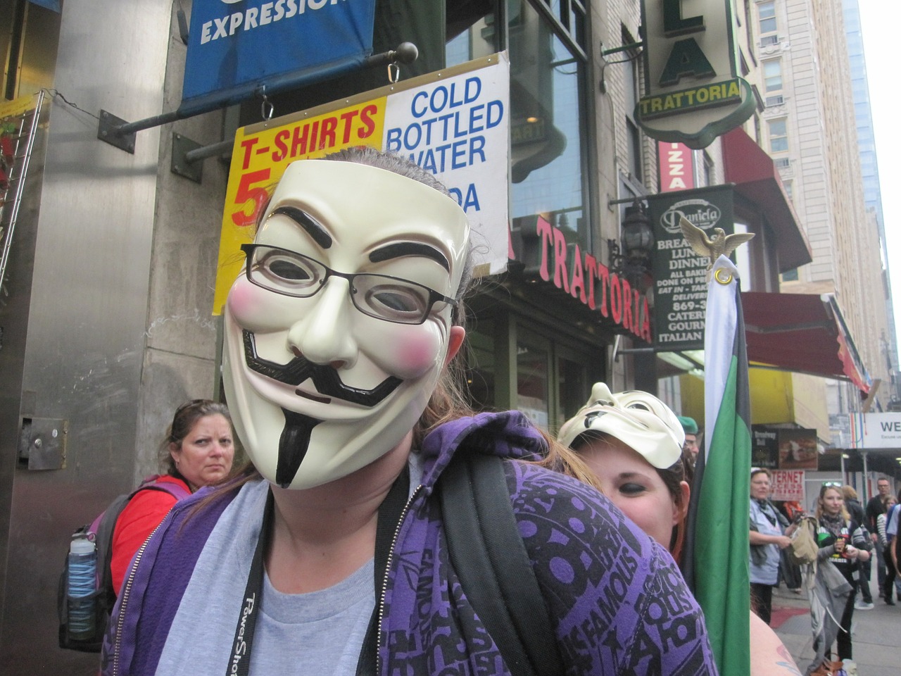 Anoniminis, Kaukė, Protestas, Žmonės, Internetas, Įsilaužėlis, Politika, Nemokamos Nuotraukos,  Nemokama Licenzija