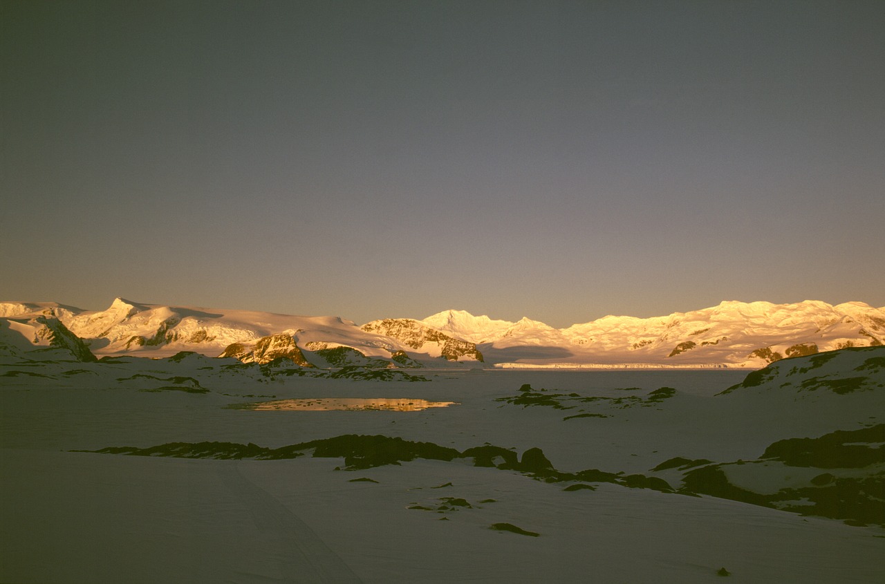 Antarctic, Saulėlydis, Ledynas, Nemokamos Nuotraukos,  Nemokama Licenzija