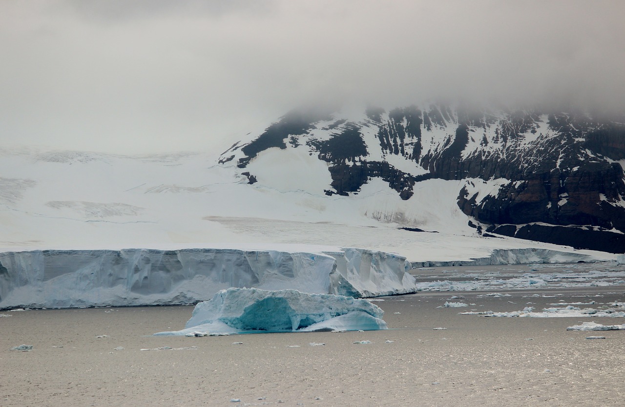 Antarctica, Jūra, Vandenynas, Vanduo, Žiema, Sniegas, Ledas, Plūduriuojantys Gabalėliai, Ledo Kepurės, Kraštovaizdis