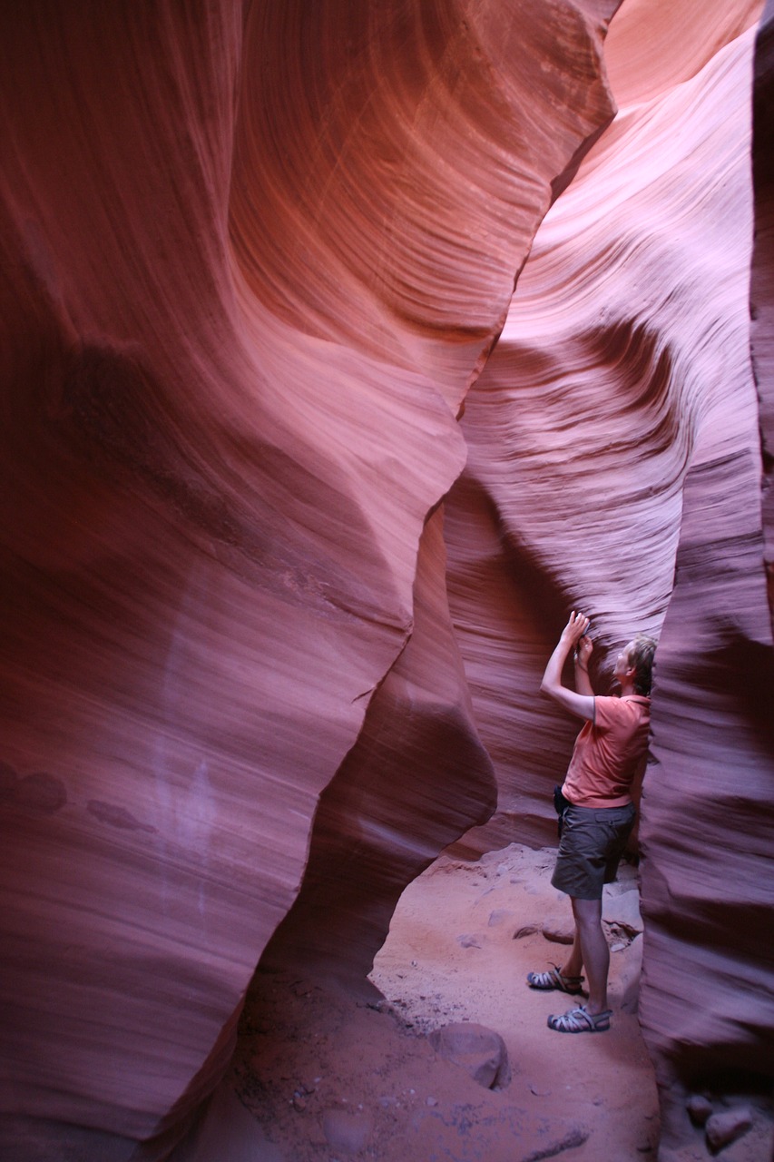 Antilopės Kanjonas, Utah, Gorge, Akmuo, Smėlio Akmuo, Gamta, Arizona, Usa, Nemokamos Nuotraukos,  Nemokama Licenzija