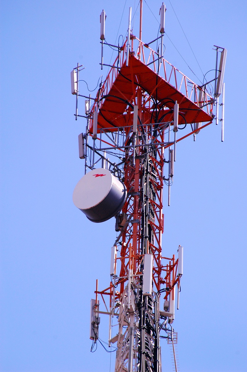 Antena, Bevielis Internetas, Bokštas, Dangus, Informacija, Komunikacija, Telefonas, Telefonija, Ląstelinis, Nemokamos Nuotraukos
