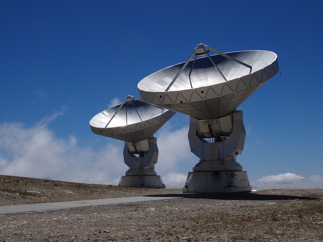 Antenos, Radijo Teleskopas, Bure Peak, Nemokamos Nuotraukos,  Nemokama Licenzija