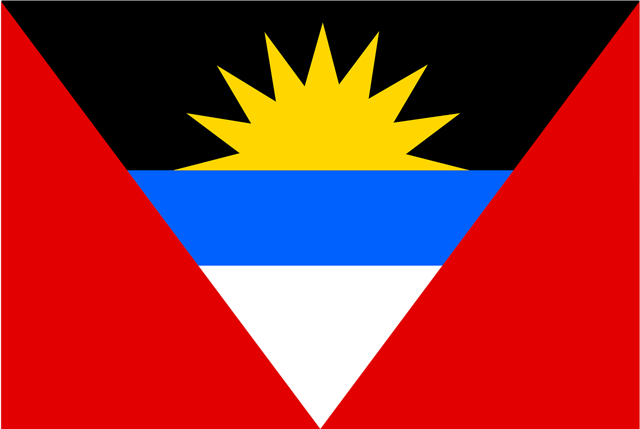 Antigva Ir Barbuda, Vėliava, Šalis, Simbolis, Tauta, Ženklas, Karibai, Nemokama Vektorinė Grafika, Nemokamos Nuotraukos,  Nemokama Licenzija
