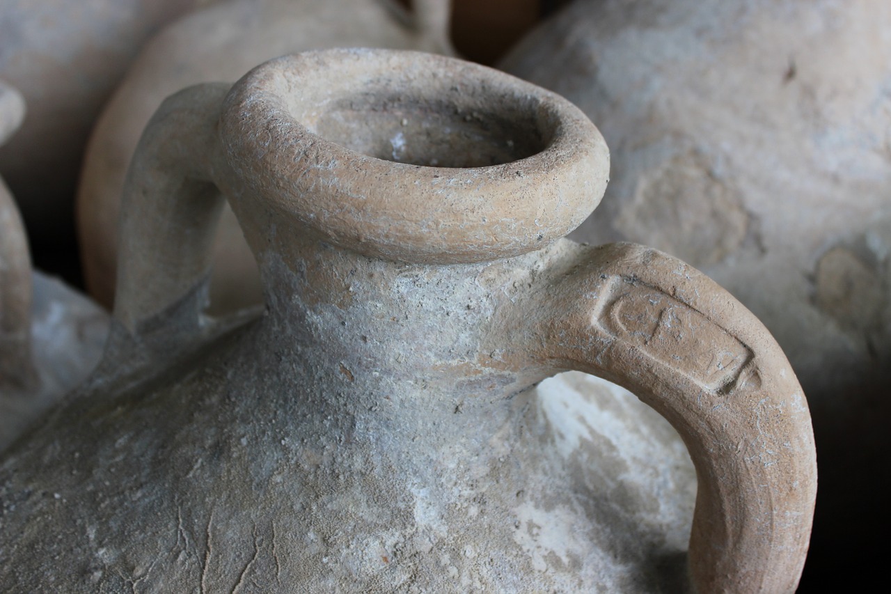 Senovinis, Amphora, Roma, Vestige, Archeologija, St-Roman-En-Gal, Nemokamos Nuotraukos,  Nemokama Licenzija