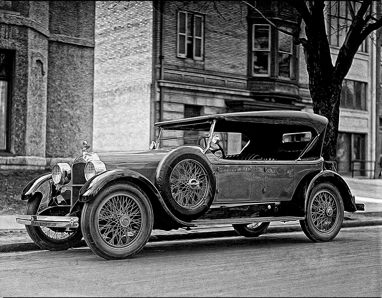 Senovinis Automobilis, Dusenberg, 1923, Klasikinis Automobilis, Vintage, Nemokamos Nuotraukos,  Nemokama Licenzija