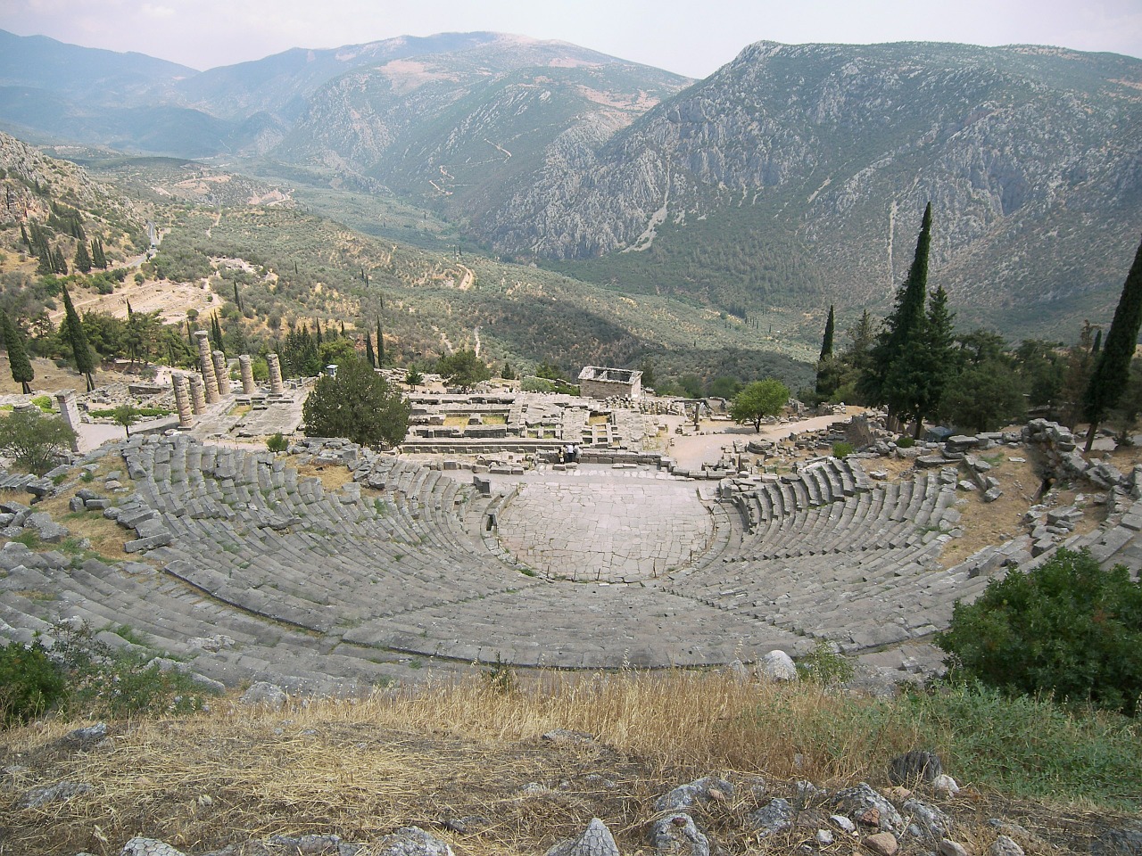 Senovė, Teatras, Delphi, Peleponnes, Graikija, Senovės Laikai, Sugadinti, Nemokamos Nuotraukos,  Nemokama Licenzija