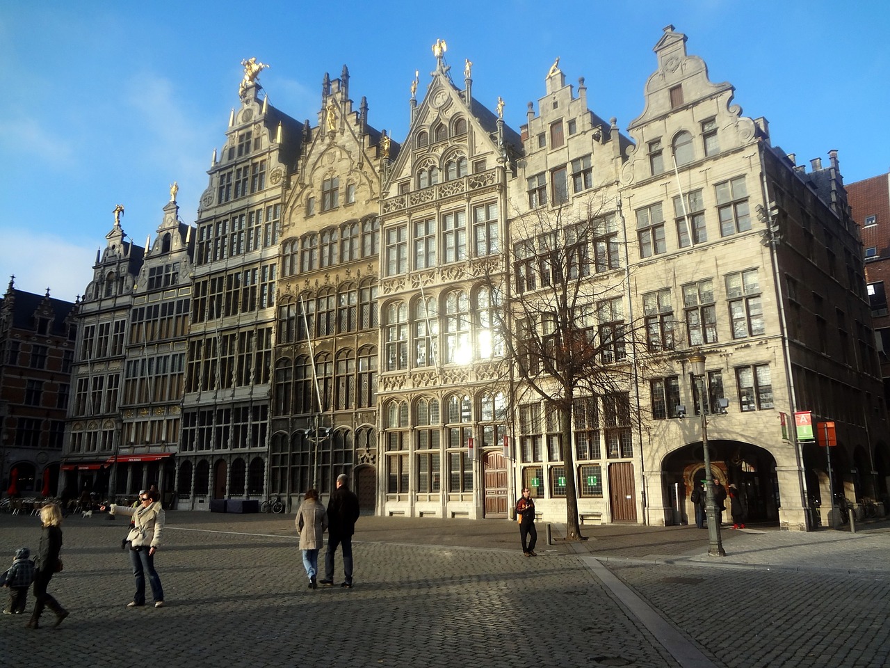 Antwerpen, Belgian, Belgija, Antverpenas, Architektūra, Orientyras, Flamandų, Pastatas, Europa, Miestas