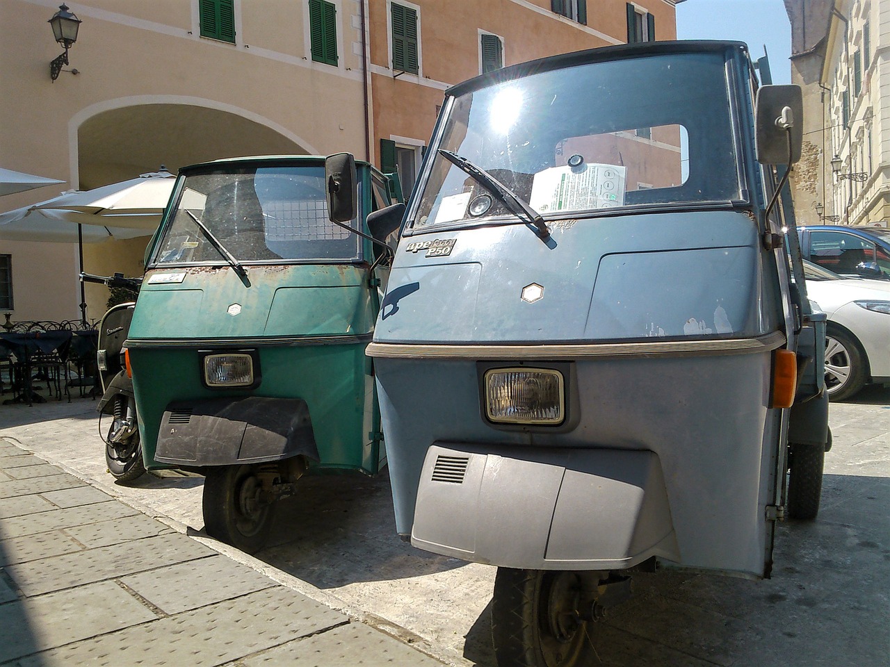 Apecar, Piaggio, Italy, Senas, Vintage, Retro, Ispanų, Transportas, Nostalgija, Nemokamos Nuotraukos