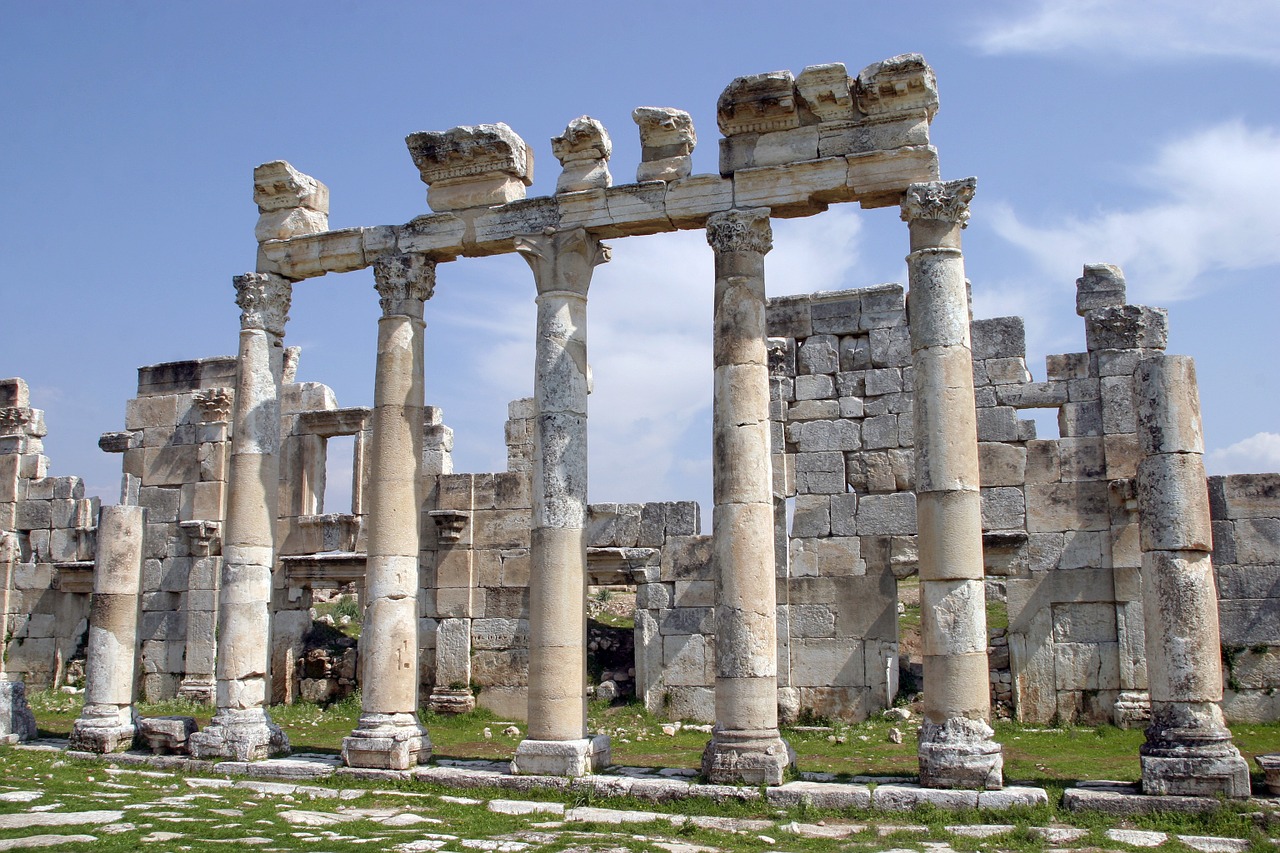 Aphamija, Byzantisch, Sirija, Senoviniai Miestai, Nemokamos Nuotraukos,  Nemokama Licenzija