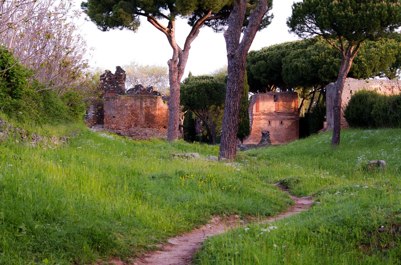 Appia Antica, Roma, Romėnų, Istorija, Appia, Antica, Orientyras, Parkas, Kelias, Senas