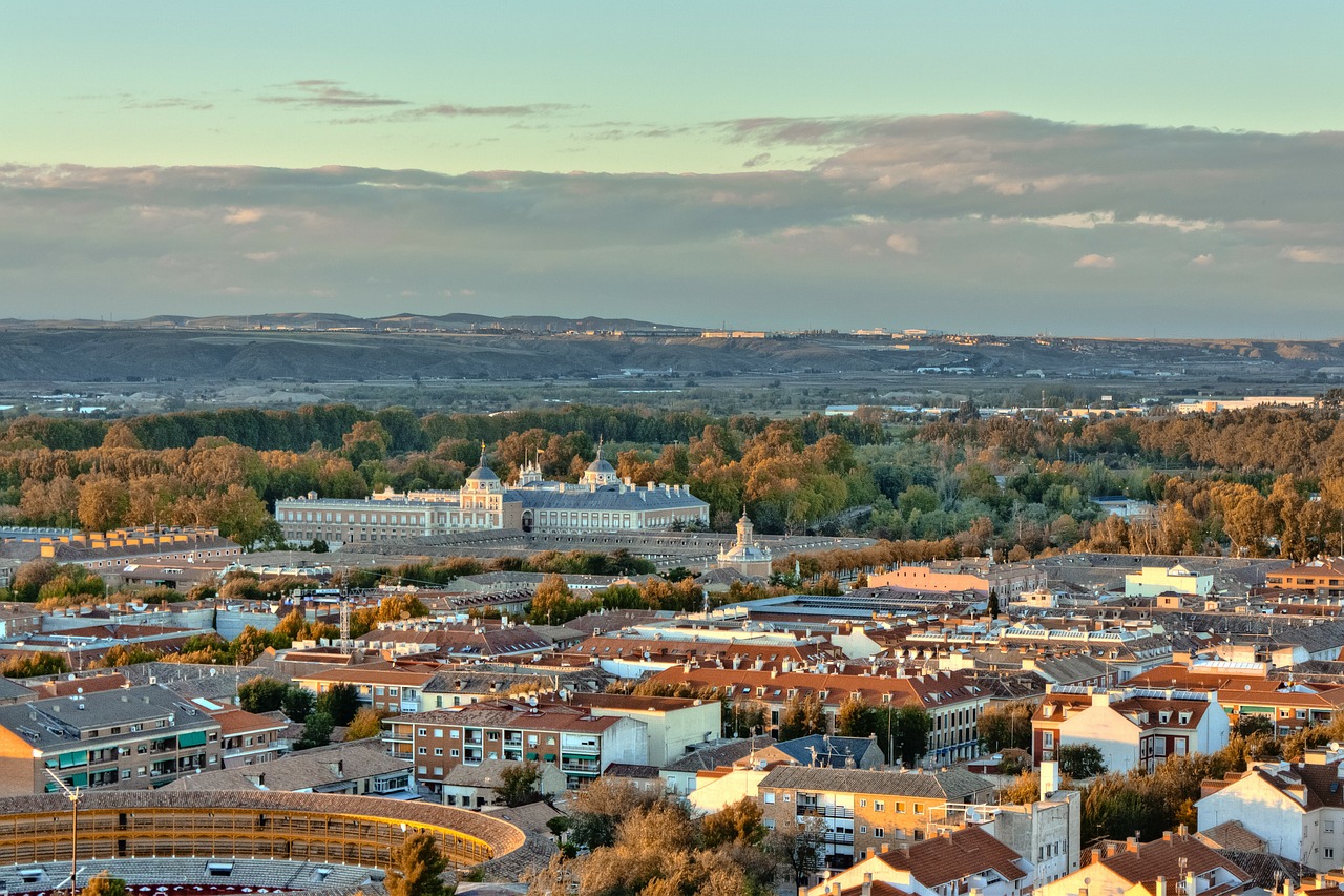 Aranjuez, Madride, Ispanija, Kraštovaizdis, Unesco, Karališkasis Rūmai, Rūmai, Miestai, Miesto, Nemokamos Nuotraukos
