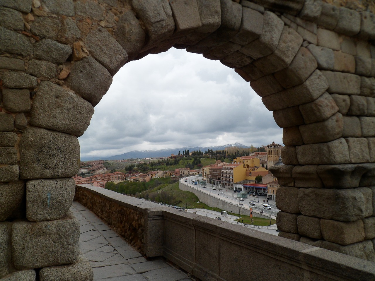 Lankas, Segovia, Viadukas, Kraštovaizdis, Nemokamos Nuotraukos,  Nemokama Licenzija