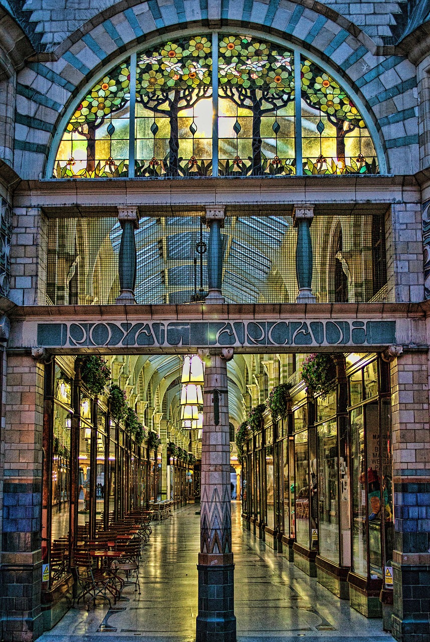 Arcade, Victorian, L, Architektūra, Anglija, Miestas, Uk, Istorinis, Nemokamos Nuotraukos,  Nemokama Licenzija