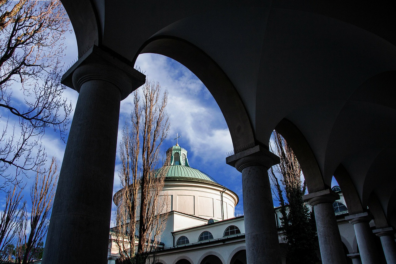 Arcade, Dorian Režimas, Architektūra, Stulpelis, Pastatas, Statybos Menas, Kapinės, Laidojimo Salė, Mirtis, Bažnyčia