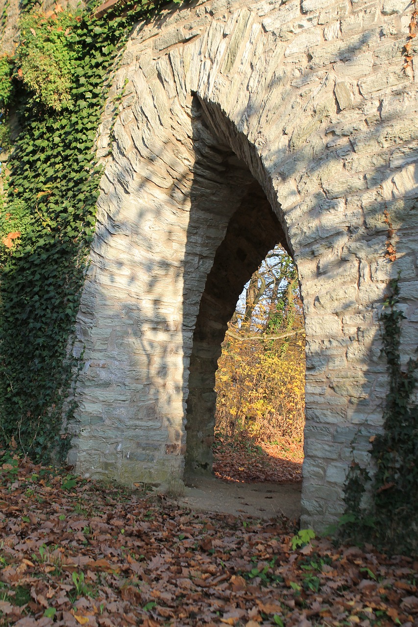 Arka, Bokštas, Tikslas, Architektūra, Pastatas, Portalas, Įvestis, Istoriškai, Ivy Akmeninė Siena, Miškas