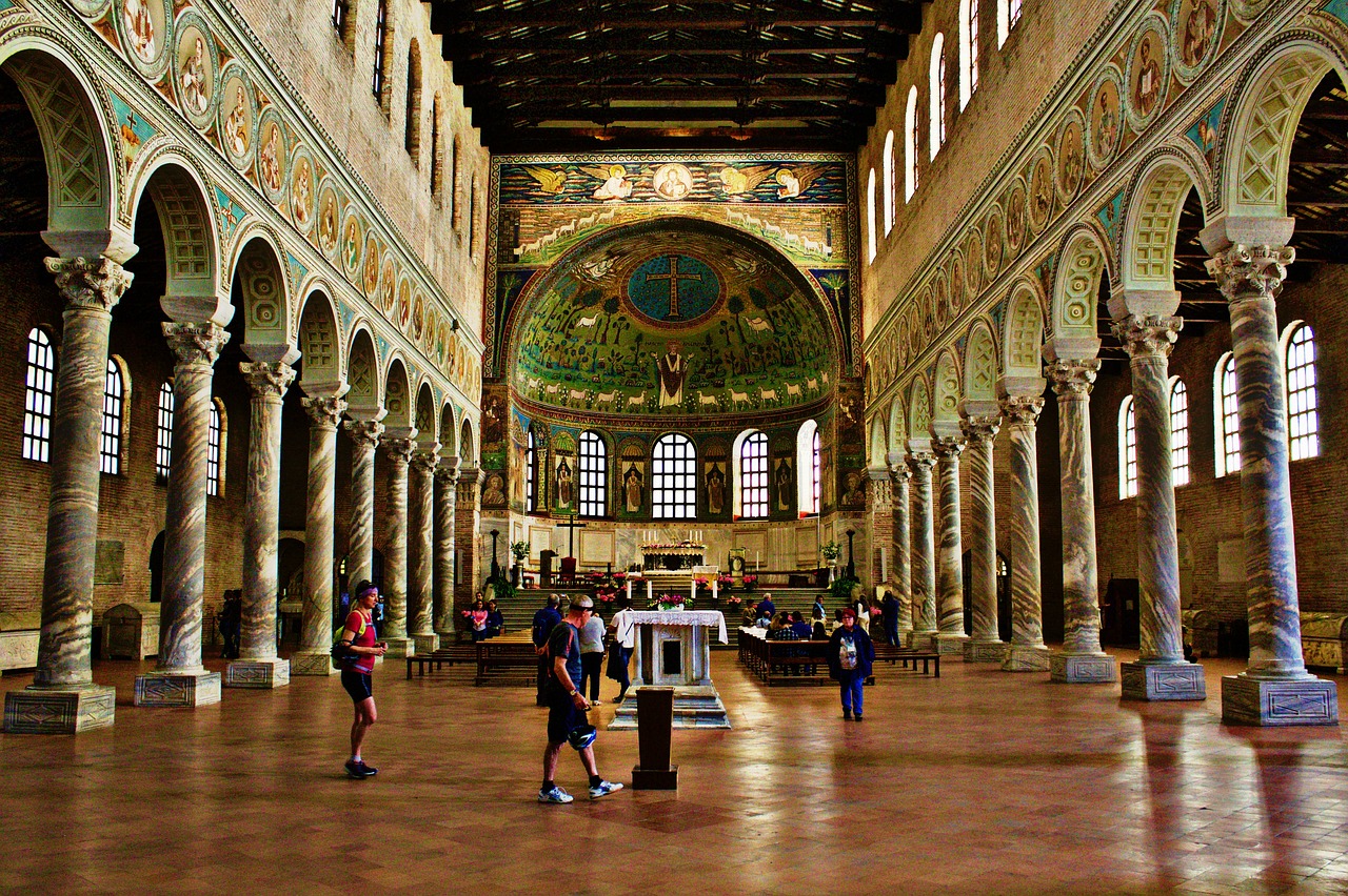 Archi, Architektūra, Statyba, Bazilika, Bažnyčia, Ravenna, Menas, Ankstyvoji Krikščionybė, Unesco, Paveldas