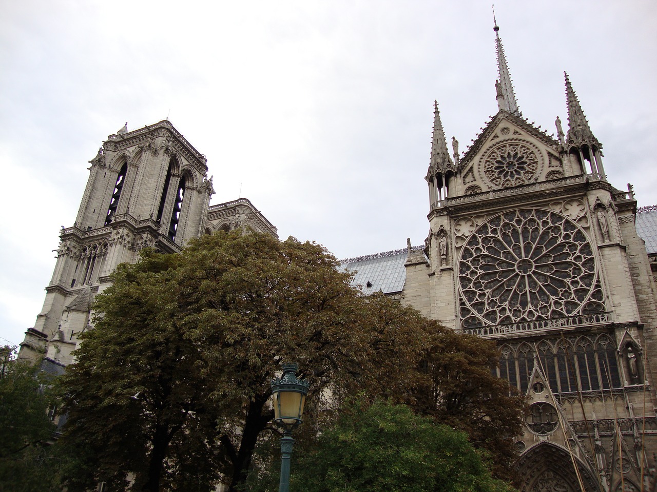 Architektūra, Notre Dame De Paris, Debesuota, Paris, France, Nemokamos Nuotraukos,  Nemokama Licenzija