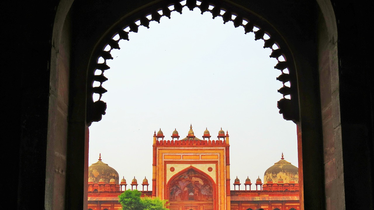 Architektūra, Fatehpur Sikri, Mugalo Architektūra, Muggals Of India, Indija, Agra, Uttar Pradesh, Smiltainis, Kultūra, Rūmai