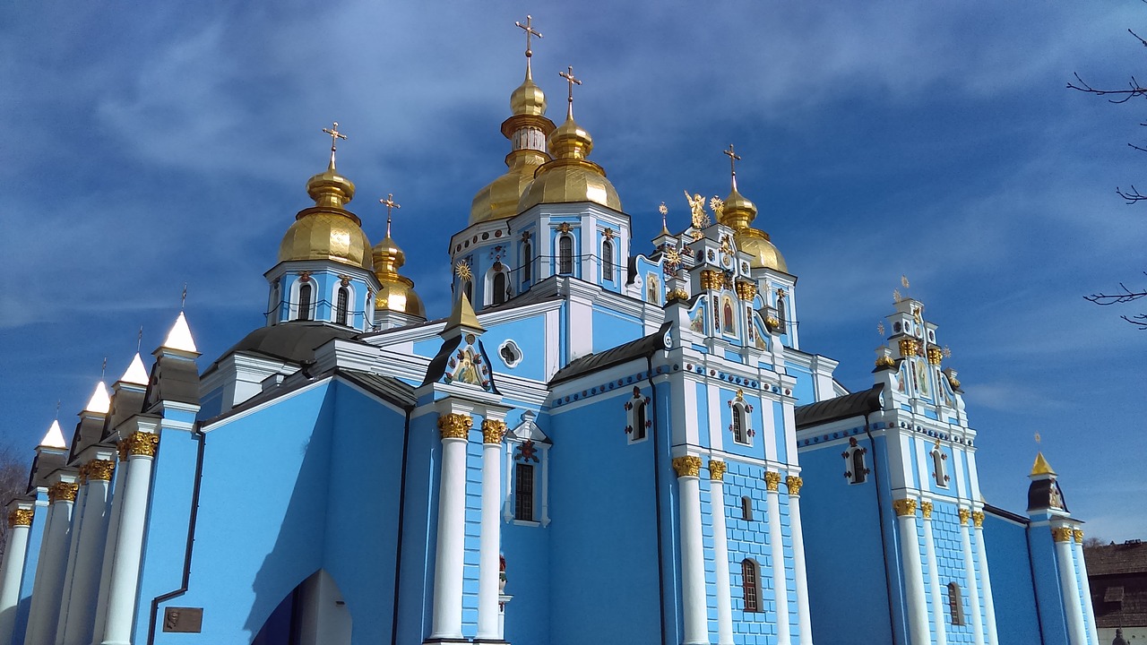Architektūra, Bažnyčia, Kiev, Religija, Ortodoksas, Rytų Europa, Nemokamos Nuotraukos,  Nemokama Licenzija