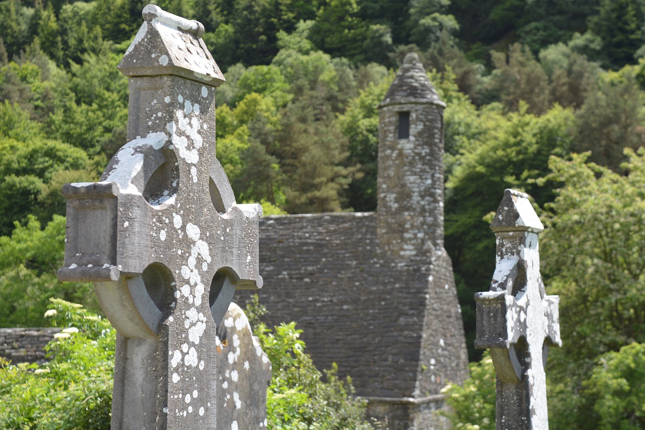 Architektūra, Akmeninis Kryžius, Glendalough, Airija, Bažnyčia, Viduramžiai, Nemokamos Nuotraukos,  Nemokama Licenzija