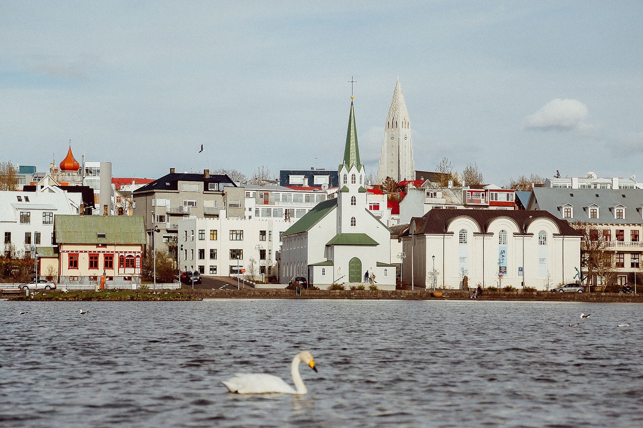 Architektūra, Pastatas, Infrastruktūra, Panorama, Miestas, Miesto, Bažnyčia, Antis, Gulbė, Jūra