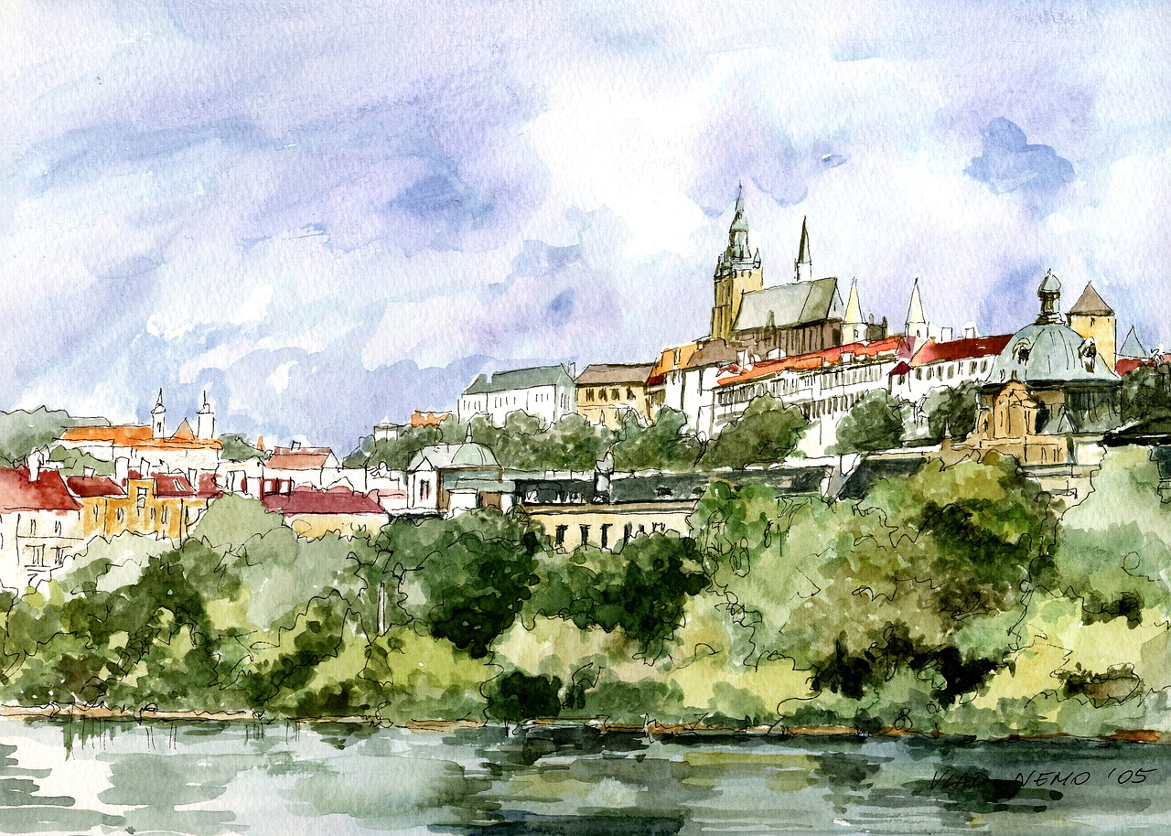 Architektūra, Prague, Panorama, Nemokamos Nuotraukos,  Nemokama Licenzija