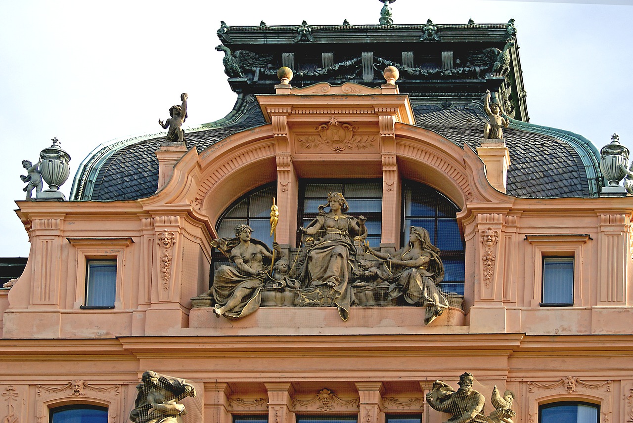 Architektūra, Kulminacija, Menas, Skulptūros, Paminklas, Čekijos Respublika, Prague, Pastatas, Kamienica, Dekoro