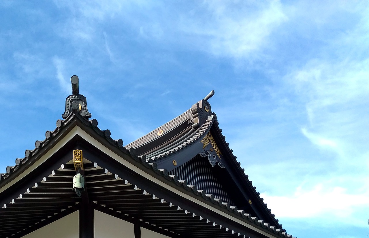 Architektūra, Dangus, Japonija, Stogas, Nemokamos Nuotraukos,  Nemokama Licenzija