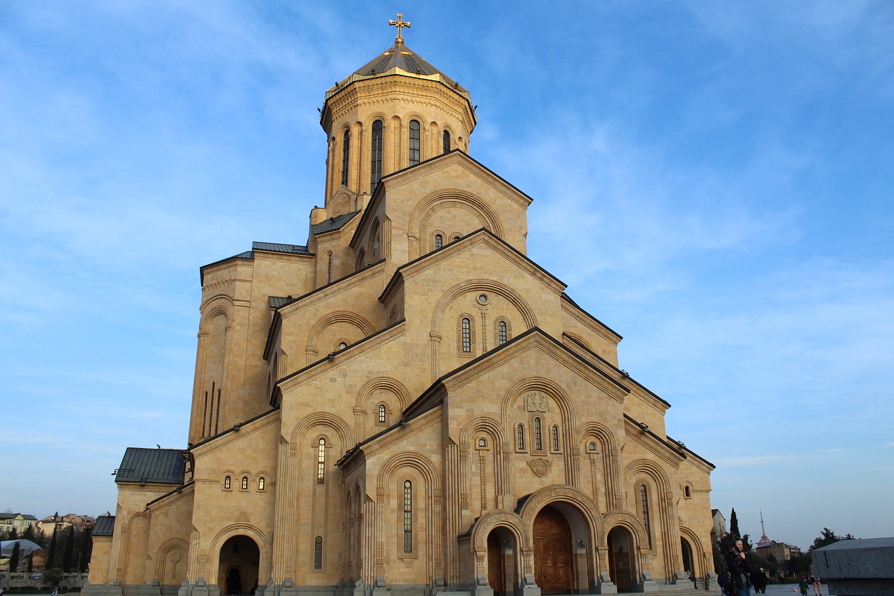 Architektūra,  Bažnyčia,  Religija,  Trinity Cathedral,  Tbilisis,  Religinis,  Be Honoraro Mokesčio, Nemokamos Nuotraukos,  Nemokama Licenzija