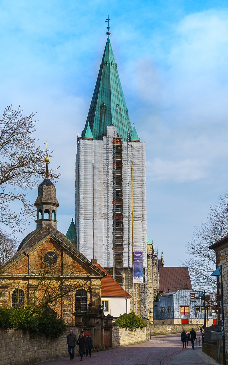 Architektūra,  Bažnyčia,  Kelionė,  Pastatas,  Religija,  Dom,  Paderbornas,  Bokštas,  Istorinis Pastatas,  Be Honoraro Mokesčio