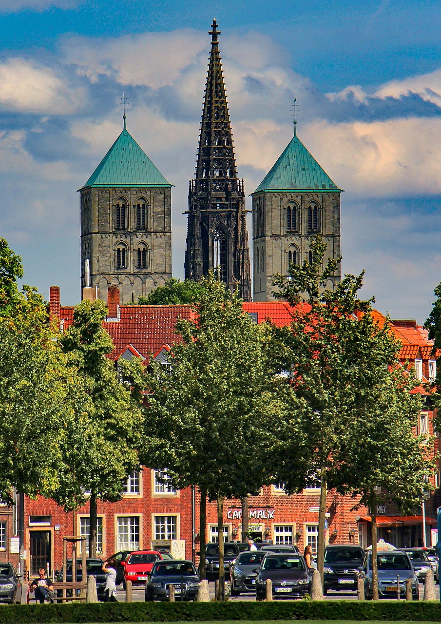 Architektūra,  Miestas,  Kelionė,  Statyba,  Bažnyčia,  Münster,  Namas,  Lamberti,  Istorinis Pastatas,  Religija