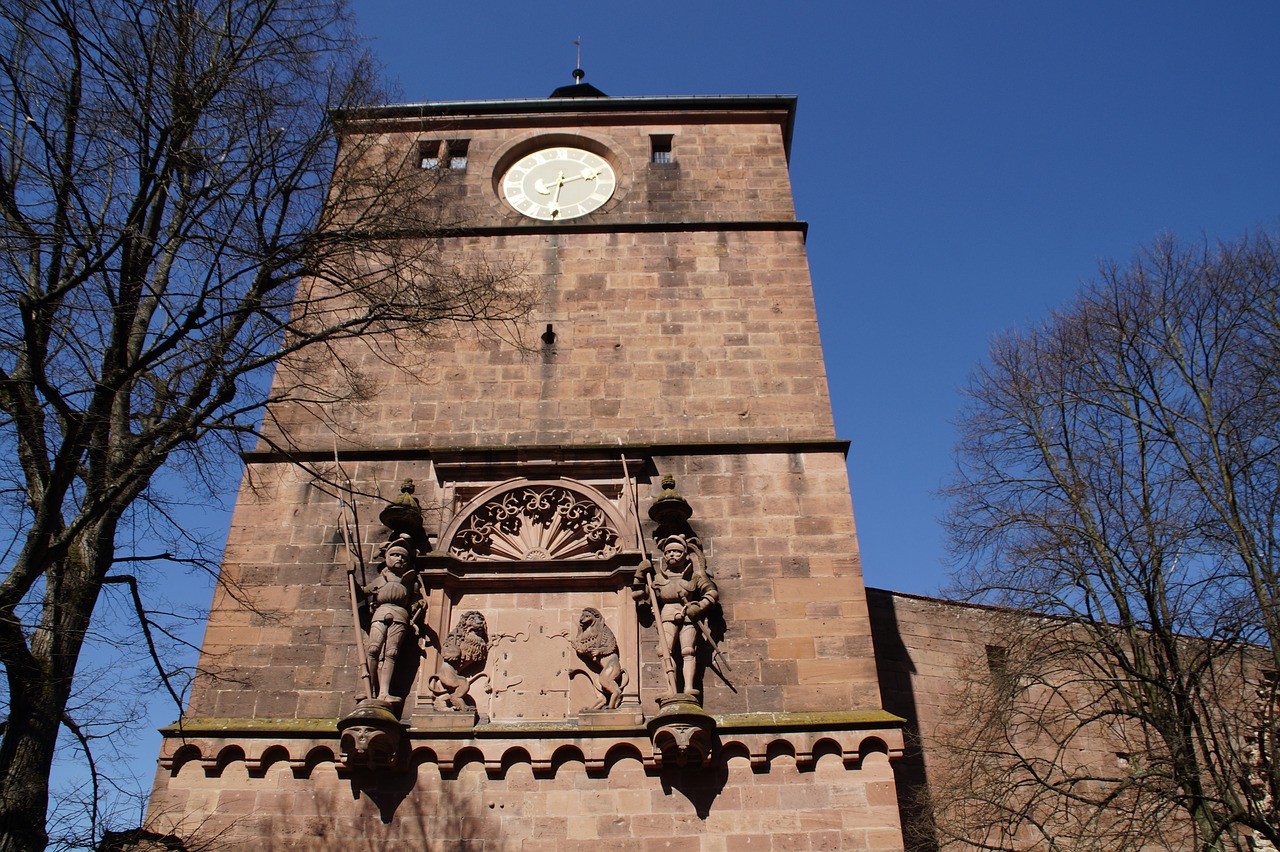 Architektūra,  Metai,  Bažnyčia,  Dangus,  Statyba,  Portalo,  Heidelberger Schloss,  Heidelberg,  Pilis,  Smėlio Akmuo