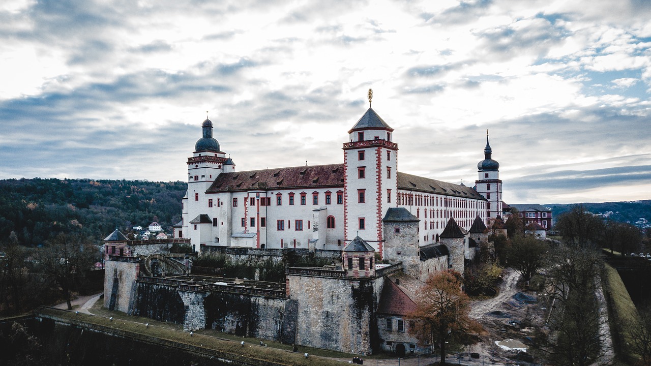 Architektūra,  Kelionė,  Metai,  Dangus,  Statyba,  Tvirtovė,  Würzburg,  Wuerzburg,  Rusų Tvirtovė,  Marienberg