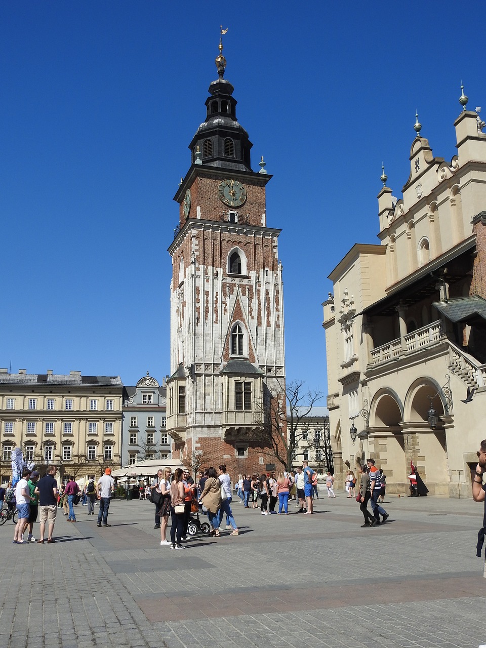 Architektūra,  Miestas,  Kelionė,  Statyba,  Turizmas,  Bokštas,  Metai,  Dangus,  Kraków,  Lenkija