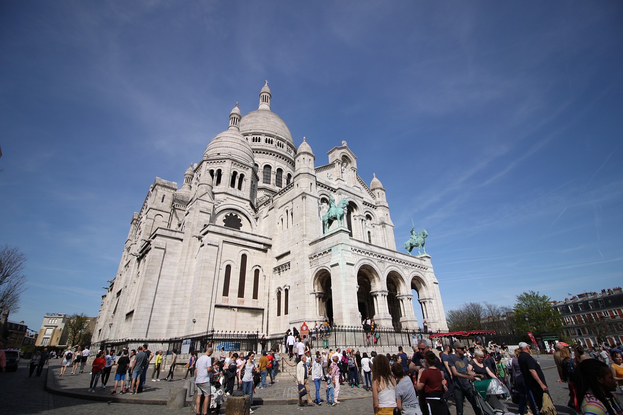 Architektūra,  Religija,  Miestas,  Kelionė,  Montmartre,  Paryžius,  Turizmas,  Paminklas, Nemokamos Nuotraukos,  Nemokama Licenzija