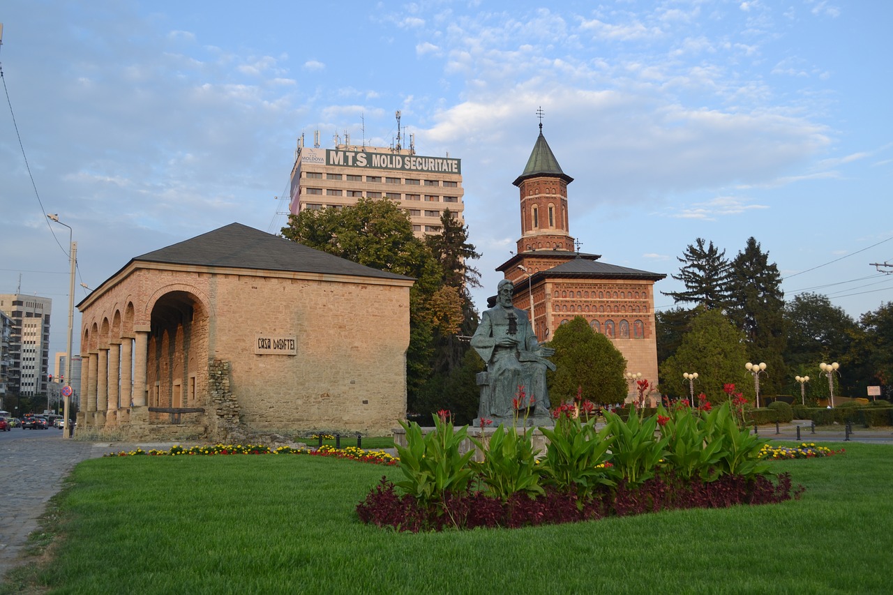 Architektūra,  Lauke,  Metai,  Bažnyčia,  Dangus,  Stačiatikių,  Rumunija,  Iasi,  Mikalojaus,  Dosoftei